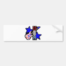 ValxArt USA GITARR Bildekal