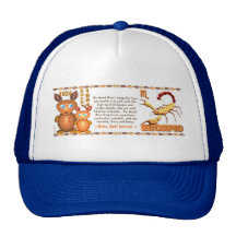 Valxarts WoodRat zodiac 1984 födda Pisces Mesh Kepsar