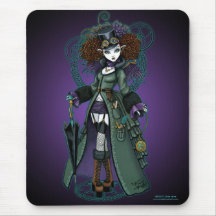 Vampyr Mousepad för tempelSteampunk Time handelsre Mus Matta