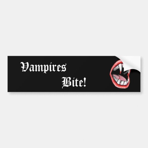 Vampyrbita! Bildekal