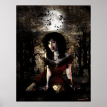 Vampyrdrottning Print