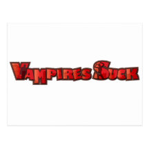 Vampyren suger vykort