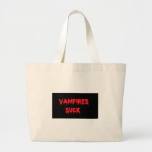 Vampyrer suger tote bags