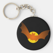 Vampyrfladdermöss Halloween Nyckel Ringar