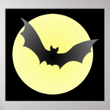 VampyrfladdermössHalloween affisch