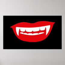 Vampyrhuggtänder Posters