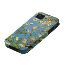 Van Gogh; Blomstra mandelträd, vintageblommor