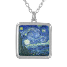 ~ Van Gogh för Starry natt Hängsmycken
