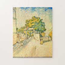 Van Gogh - hänrycka till Moulinen de la Galette Pussel