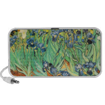 Van Gogh Irises iPhone Speakers