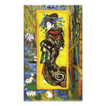 Van Gogh Japonaiserie Oiran tryck Fotontryck