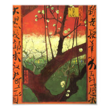 Van Gogh Japonaiserie tryck Fototryck