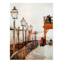 Van Gogh Montmartre (F272) konst Vykort
