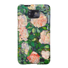 Van Gogh rosa rosSamsung galax Galaxy S2 Fodral