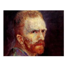 Van Gogh självporträtt Vykort