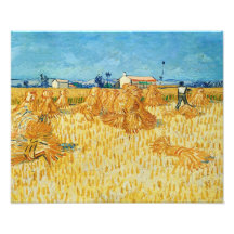 Van Gogh; Skörd i Provence Foton
