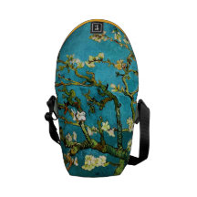 Van Gogh som blomstrar konst för mandelträd (F671) Kurir Väskor