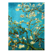Van Gogh som blomstrar konst för mandelträd (F671) Vykort