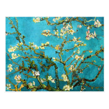 Van Gogh som blomstrar konst för mandelträd (F671) Vykort
