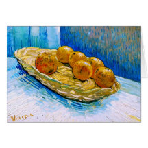 Van Gogh stilleben: Basket sex orangar (F395) Kort