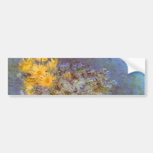 Van Gogh; Vas med lilor, daisy och anemoner Bildekal