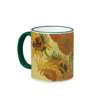 Van Gogh: Vase med femton solrosor Kaffe Muggar