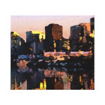 Vancouver Kanada stadsScape kanvastryck