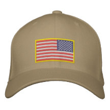 Vänd om US-flagga Hatt
