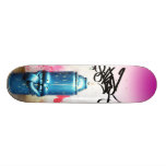 Vandalsprej kan skate deck