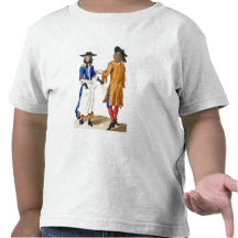 Vanor av balladsångare, c.1675 (färgad engravi tshirts