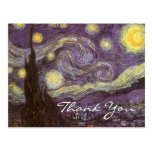 Vans Gogh Starry natt Vykort