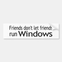 Vänspringa Windows Bildekal