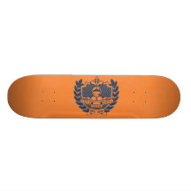 Vapensköld för broderskap för ZetaZetaZeta - marin Skate Boards