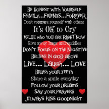 Var ärlig med dig posters