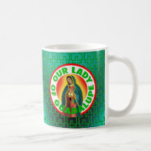 Vår dam av Guadalupe Kaffe Muggar
