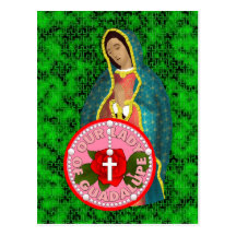 Vår dam av Guadalupe Vykort