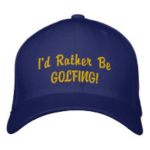 Var ganska golfspelLOCKET Broderade Baseball Kepsar