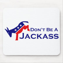 Var inte en Jackass Mousepad Mus Matta