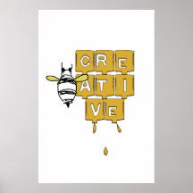 Var kreativ (e) print