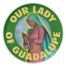 Vår Lady av Guadalupe Dinner Plate