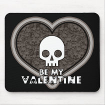 Var min gulliga Punk skalle Mousepad för valentine