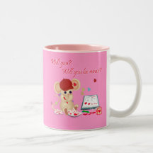 Var min musaktiga valentin kaffe mugg