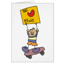 Var min valentin hälsnings kort