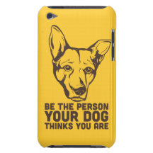 var personen dina hundfunderare som du är barely there iPod cover