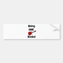 Vara stenar en (för 1)! bildekal