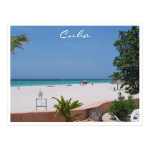 varadero strand cuba vykort