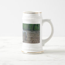 Varg Stein för alfabetisk manlig Kaffe Muggar