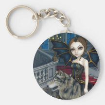 "Vargsäteri" Keychain Nyckel Ring