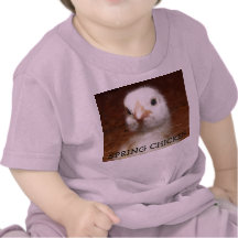 Vårhöna - babychick på ungeutslagsplats t shirt
