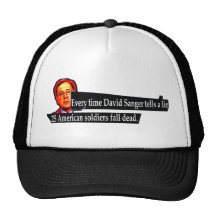 Varje tid David Sanger berättar en ljuga Keps